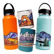 Variedad de termos personalizables